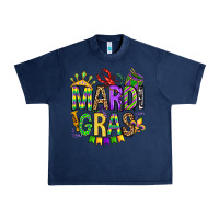 Navy mardi gras olivia Urban Heavy Tee - OliviaCreatesArt