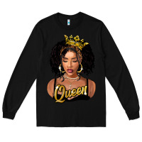 Black black queen Long Sleeve Tee - FaDigitalArtStudio