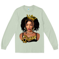 Matcha black queen Long Sleeve Tee - FaDigitalArtStudio
