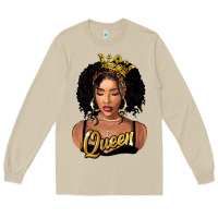 Mushroom black queen Long Sleeve Tee - FaDigitalArtStudio