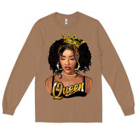 Toasted Coconut black queen Long Sleeve Tee - FaDigitalArtStudio