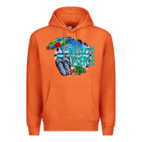 Carrot beach please Premium Hoodie - CowhideDigitalArt
