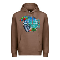 Chestnut beach please Premium Hoodie - CowhideDigitalArt