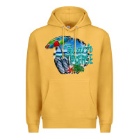 Mustard beach please Premium Hoodie - CowhideDigitalArt