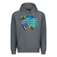 Rock beach please Premium Hoodie - CowhideDigitalArt