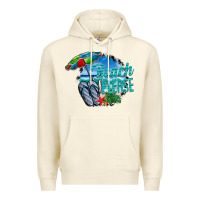 Sandshell beach please Premium Hoodie - CowhideDigitalArt