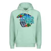 Seafoam beach please Premium Hoodie - CowhideDigitalArt