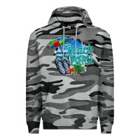 Slate Camo beach please Premium Hoodie - CowhideDigitalArt