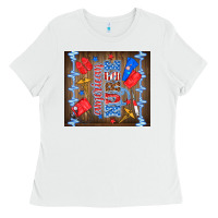 White American nurse Ladies Tee - TumblerDesignByShophia