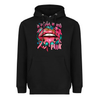 Black in october we wear pink  lips Heavyweight Hoodie - AdoDesignShop