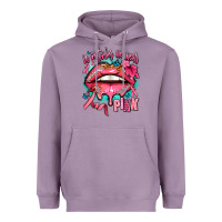 Lavender in october we wear pink  lips Heavyweight Hoodie - AdoDesignShop