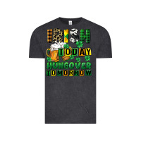 Vintage Black Irish today hungover tomorrow Vintage Tee - CowGirlArtShop
