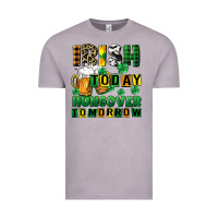 Vintage Zinc Irish today hungover tomorrow Vintage Tee - CowGirlArtShop