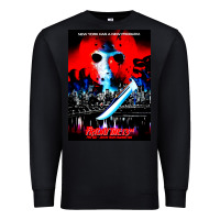 Black Vintage Classic  Horror film Art Characters Mens Womens Premium Sweatshirt - maiPhamDesign