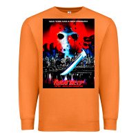 Vintage Classic  Horror Film Art Characters Mens Womens Premium Sweatshirt | Teevron