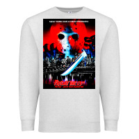 Oatmeal Heather Vintage Classic  Horror film Art Characters Mens Womens Premium Sweatshirt - maiPhamDesign