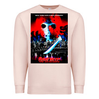 Pale Pink Vintage Classic  Horror film Art Characters Mens Womens Premium Sweatshirt - maiPhamDesign