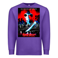 Purple Vintage Classic  Horror film Art Characters Mens Womens Premium Sweatshirt - maiPhamDesign