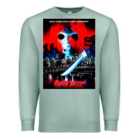 Seafoam Vintage Classic  Horror film Art Characters Mens Womens Premium Sweatshirt - maiPhamDesign
