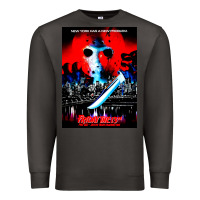 Smoke Vintage Classic  Horror film Art Characters Mens Womens Premium Sweatshirt - maiPhamDesign