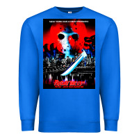 True Royal Vintage Classic  Horror film Art Characters Mens Womens Premium Sweatshirt - maiPhamDesign