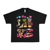 Black love valentine's day army boots olivia Urban Heavy Tee - OliviaCreatesArt