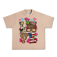 Burro love valentine's day army boots olivia Urban Heavy Tee - OliviaCreatesArt