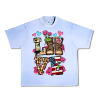 Grape Ice love valentine's day army boots olivia Urban Heavy Tee - OliviaCreatesArt