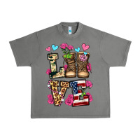 Tornado love valentine's day army boots olivia Urban Heavy Tee - OliviaCreatesArt