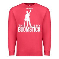 Cardinal this is my boomstick shotgun chainsaw dead evil halloween tank top Premium Sweatshirt - maiPhamDesign