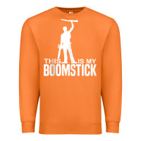 Carrot this is my boomstick shotgun chainsaw dead evil halloween tank top Premium Sweatshirt - maiPhamDesign