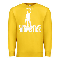 Lemon this is my boomstick shotgun chainsaw dead evil halloween tank top Premium Sweatshirt - maiPhamDesign