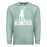 Seafoam this is my boomstick shotgun chainsaw dead evil halloween tank top Premium Sweatshirt - maiPhamDesign