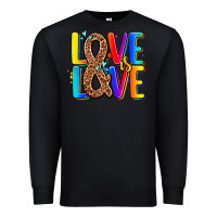Black pride lgbtqi love is love Premium Sweatshirt - AdoDesignShop