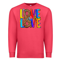 Cardinal pride lgbtqi love is love Premium Sweatshirt - AdoDesignShop