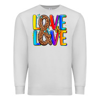 Dove Grey pride lgbtqi love is love Premium Sweatshirt - AdoDesignShop