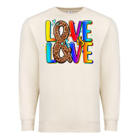 Sandshell pride lgbtqi love is love Premium Sweatshirt - AdoDesignShop