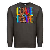 Smoke pride lgbtqi love is love Premium Sweatshirt - AdoDesignShop