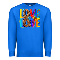True Royal pride lgbtqi love is love Premium Sweatshirt - AdoDesignShop