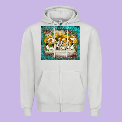 Western Mother's Day Gıgı Tumbler Zipper Hoodie Designed By Barkaloodesign