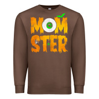 Chestnut womens momster tshirt halloween scary costume mom t shirt Premium Sweatshirt - maiPhamDesign
