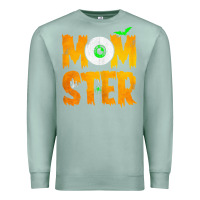 Seafoam womens momster tshirt halloween scary costume mom t shirt Premium Sweatshirt - maiPhamDesign