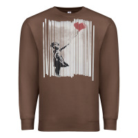 Chestnut banksy balloon girl cute Premium Sweatshirt - maiPhamDesign