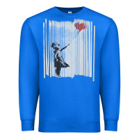 True Royal banksy balloon girl cute Premium Sweatshirt - maiPhamDesign