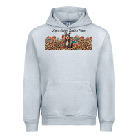 Heather Grey life is better with a pittie Urban Hoodie - JahusDesignShop