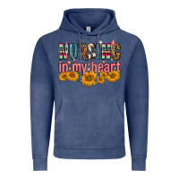 Vintage Denim Nursing In My Heart Vintage Hoodie - FaDigitalArtStudio