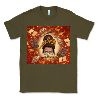Army Green wizard head mom Classic Tee - TumblerDesignByShophia