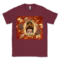 Burgundy wizard head mom Classic Tee - TumblerDesignByShophia
