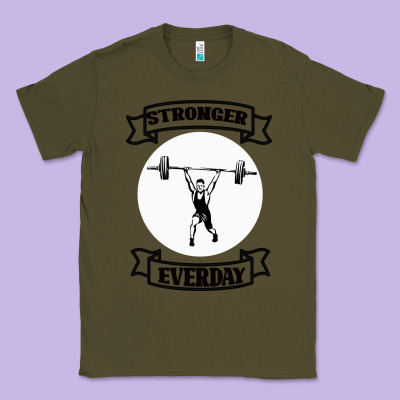 Stronger Everday Classic Tee Designed By Bettercallsaul