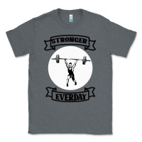 Charcoal Heather stronger everday Classic Tee - Bettercallsaul